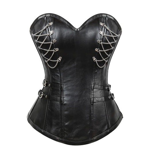 Lolo Yaltie Faux Leather Corset – Serve Body, Boundaries, and Bravado
