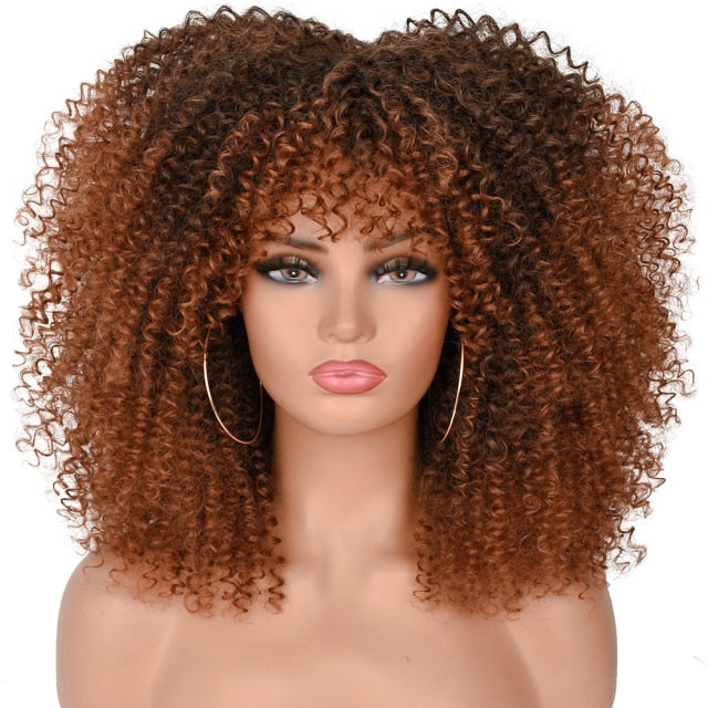 Cleo Patrix Afro Kinky Wig