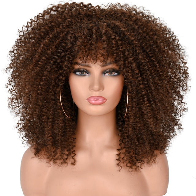 Cleo Patrix Afro Kinky Wig