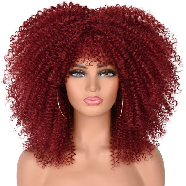 Cleo Patrix Afro Kinky Wig