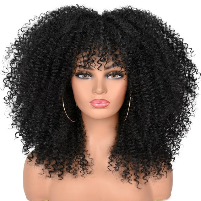 Cleo Patrix Afro Kinky Wig