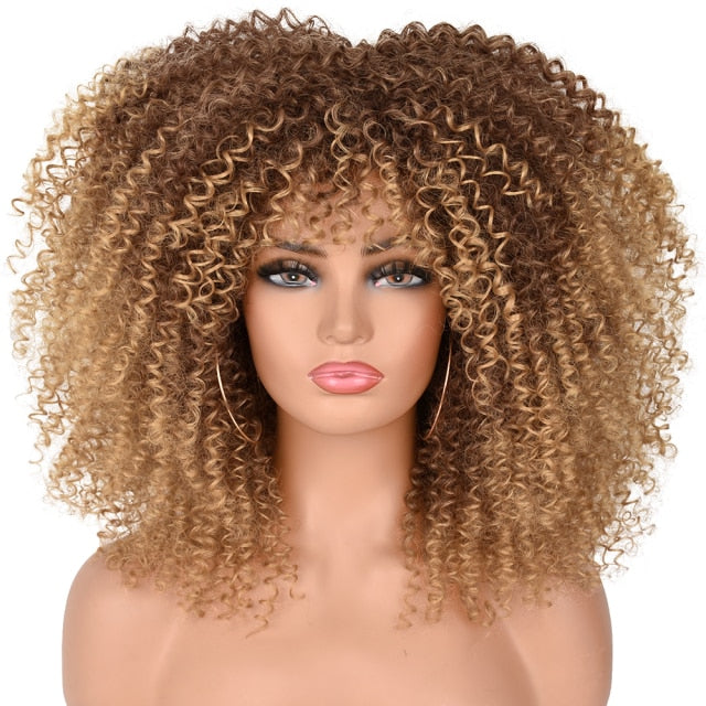 Cleo Patrix Afro Kinky Wig