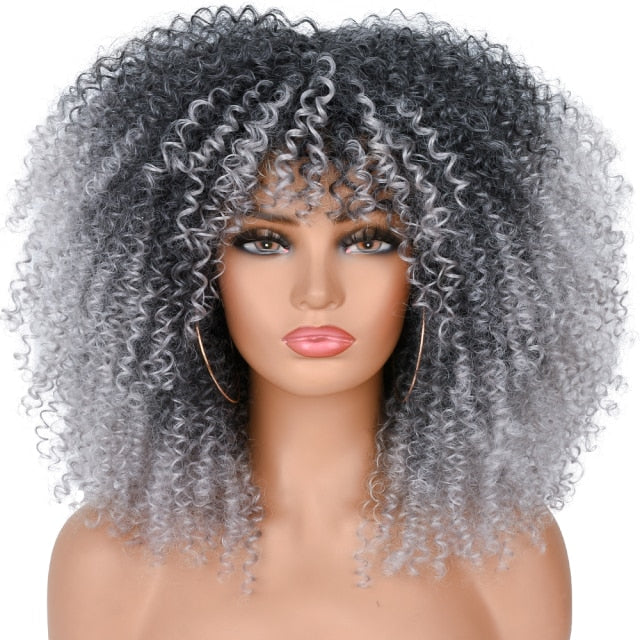 Cleo Patrix Afro Kinky Wig