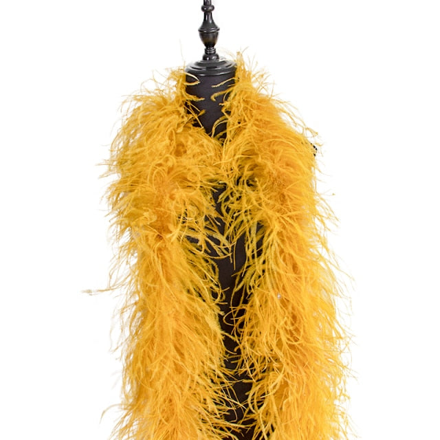 Vanity Fairchild Real Ostrich Feather Boa