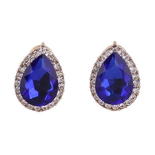 Belle Icoza Water Drop Clip On Earrings