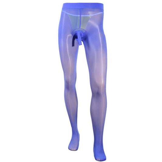 Shiny Pantyhose With Penis Sheath