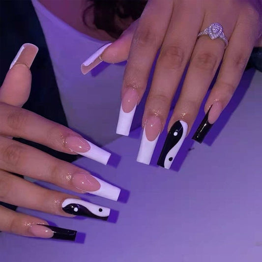 Yin Yang Queen Press On Nails
