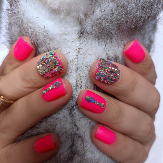 Penny Laized Luxury Press On Nails