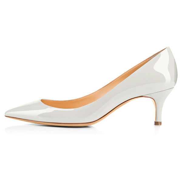 Aroa Mattic Low Heel Pumps