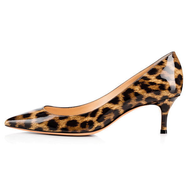 Aroa Mattic Low Heel Pumps