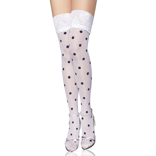 Lyra Kall Polka Dot Stockings