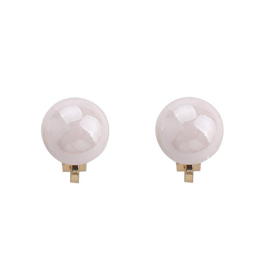 Trixie Foxx Pearl Clip On Earrings