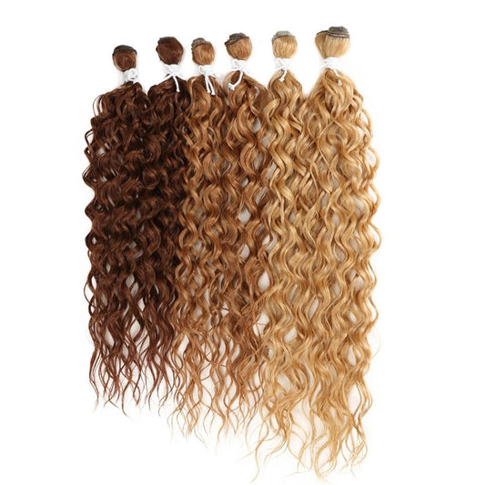 Afro Kinky Curly Hair 24-28 inch 6Pieces/lot