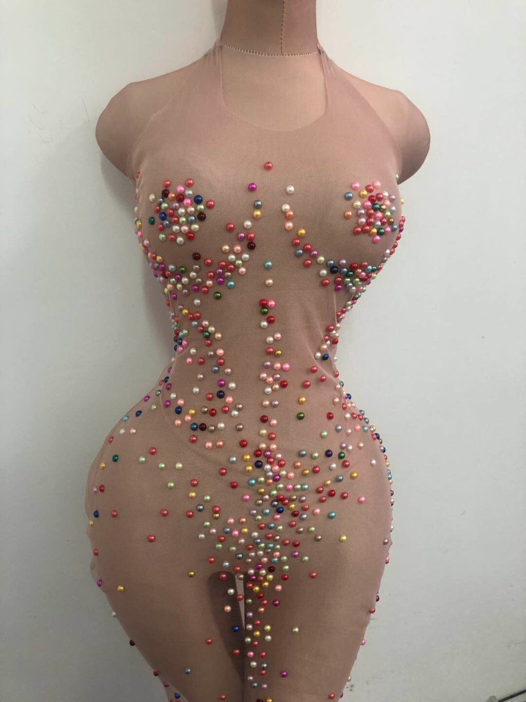 Zahara Dessert See Through Mermaid Dress