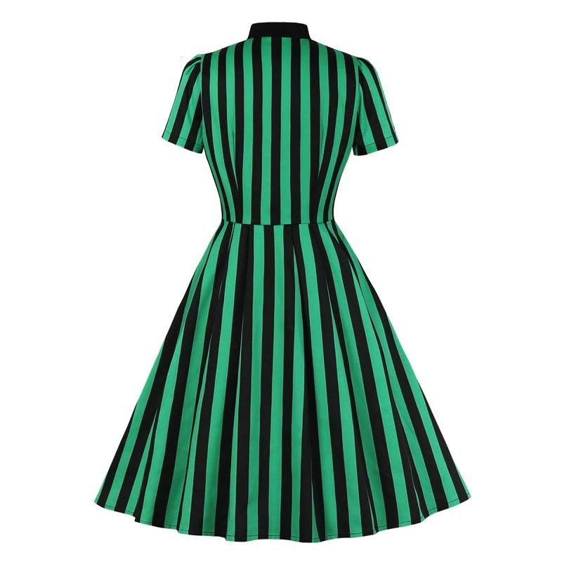 Joye Ryde Striped Vintage Dress