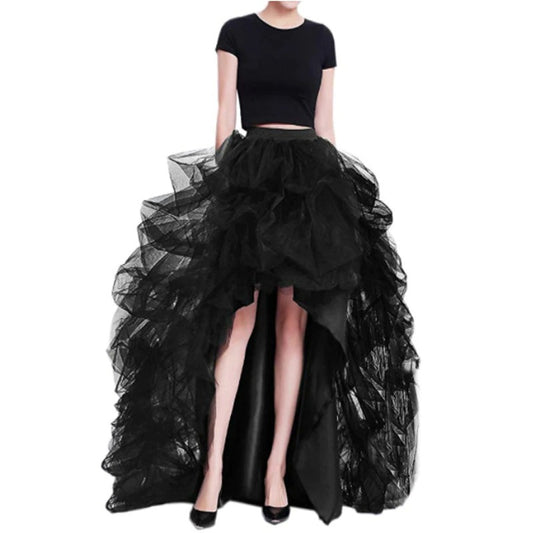Maxi-mum Fabulousness: Black Tulle Puff Skirt for Clubbing, Weddings & Slaying!