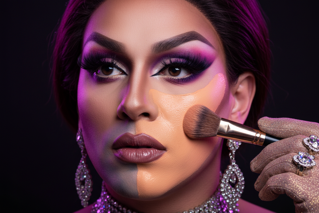 How to Cover Beard Shadow for Drag Makeup