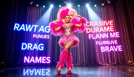 Slay Your Way to the Perfect Drag Name: A Guide to Finding Your Fabulous Alter Ego