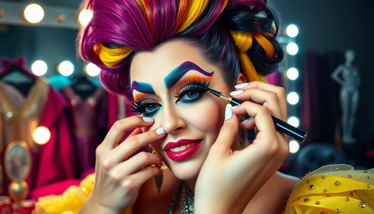 The Art of Eyebrow Gluing: A Drag Queen's Guide