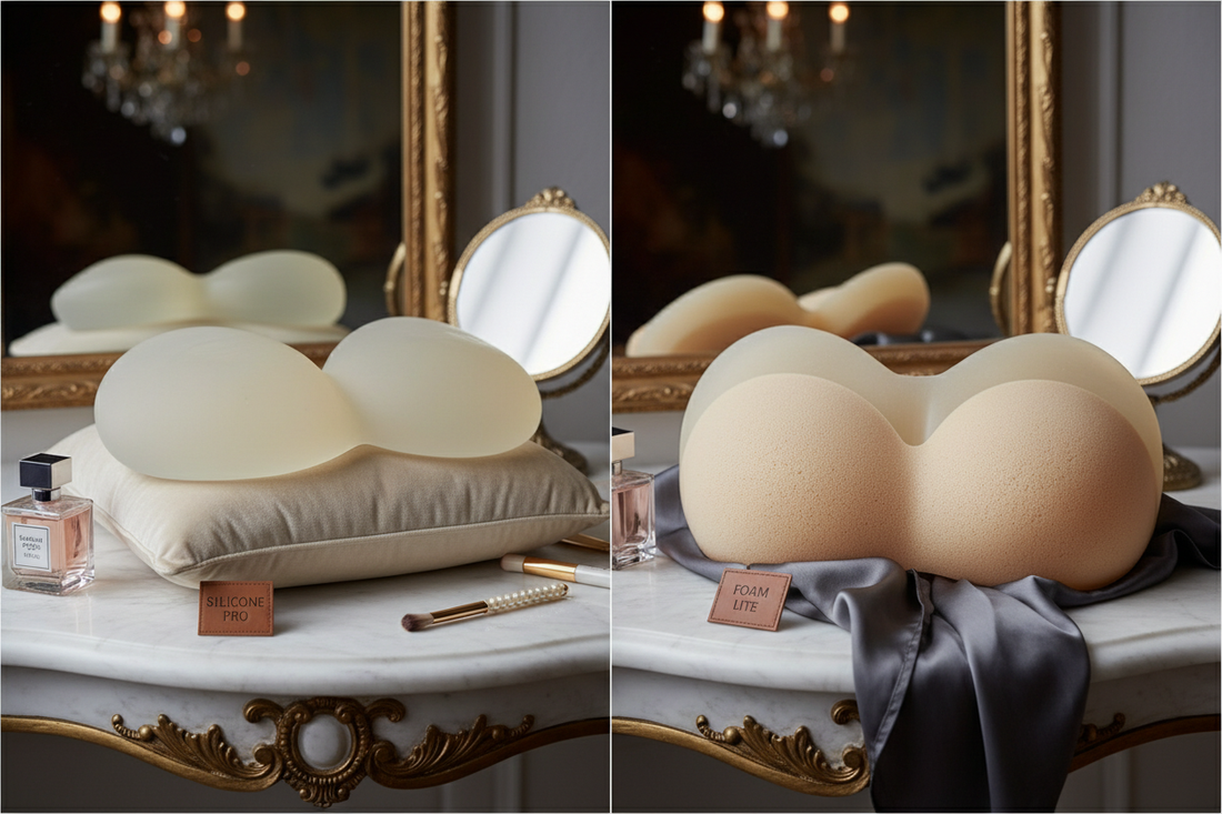 Silicone Breast Forms & Plates vs Foam: Ultimate Drag Padding Comparison + Bra Styling Tips 2026