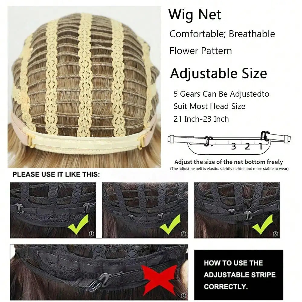 Vibrant Short Wavy Orange Wig with Bangs - Drag Queen Essential