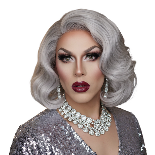 Gal Lante Short Grey Lace Front Wig