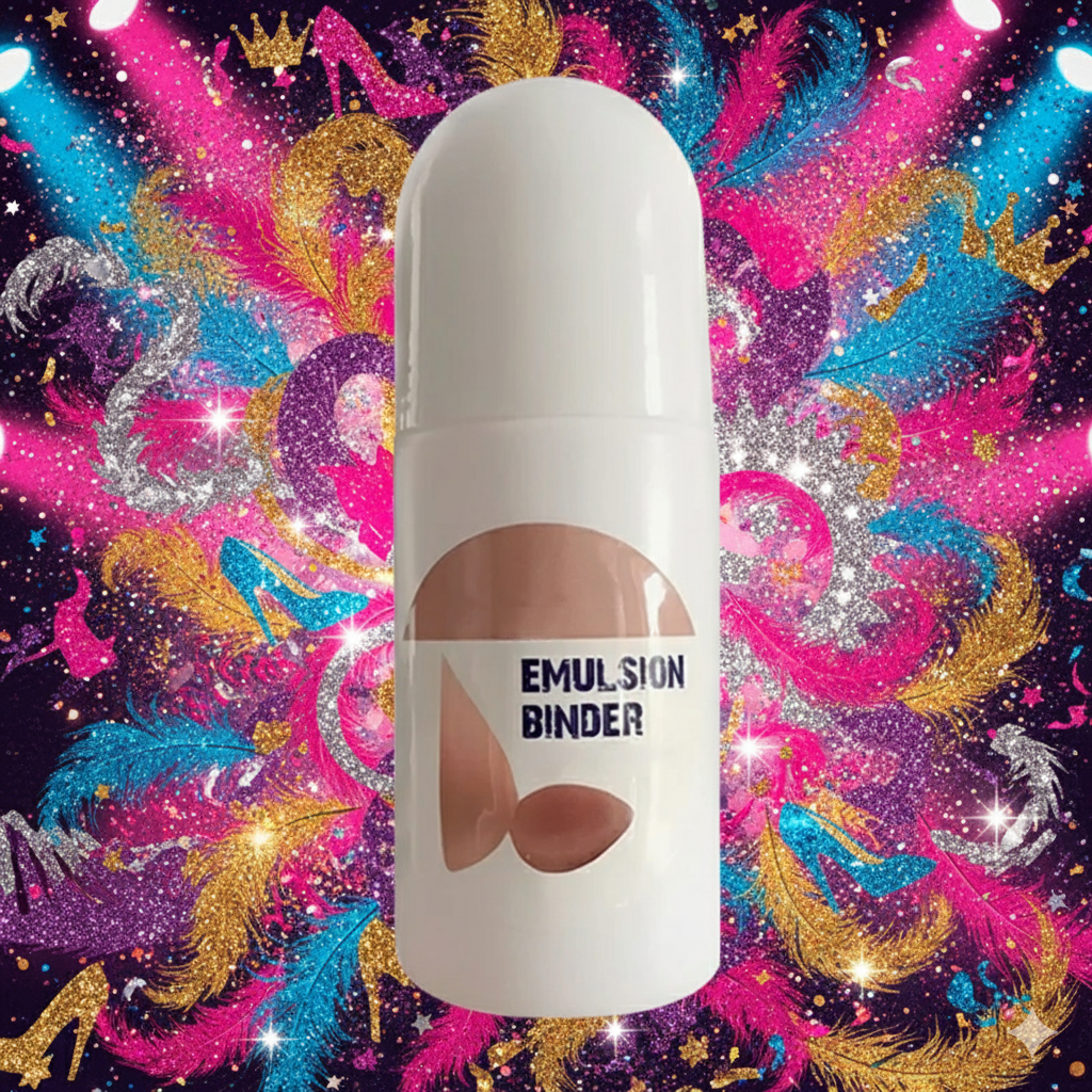 Slay All Day: Drag Queen's Dream - Invisible Silicone Boob Glue (50ml) - Sweatproof, All-Night Hold, No Mess!