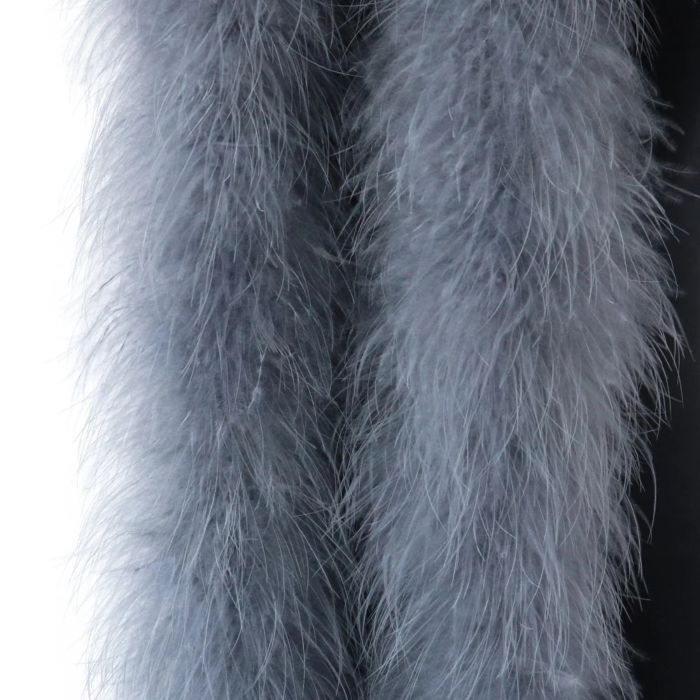 Fluffy Marabou Turkey Feather Boa – 2M | Drag, Party & Costume Accessory