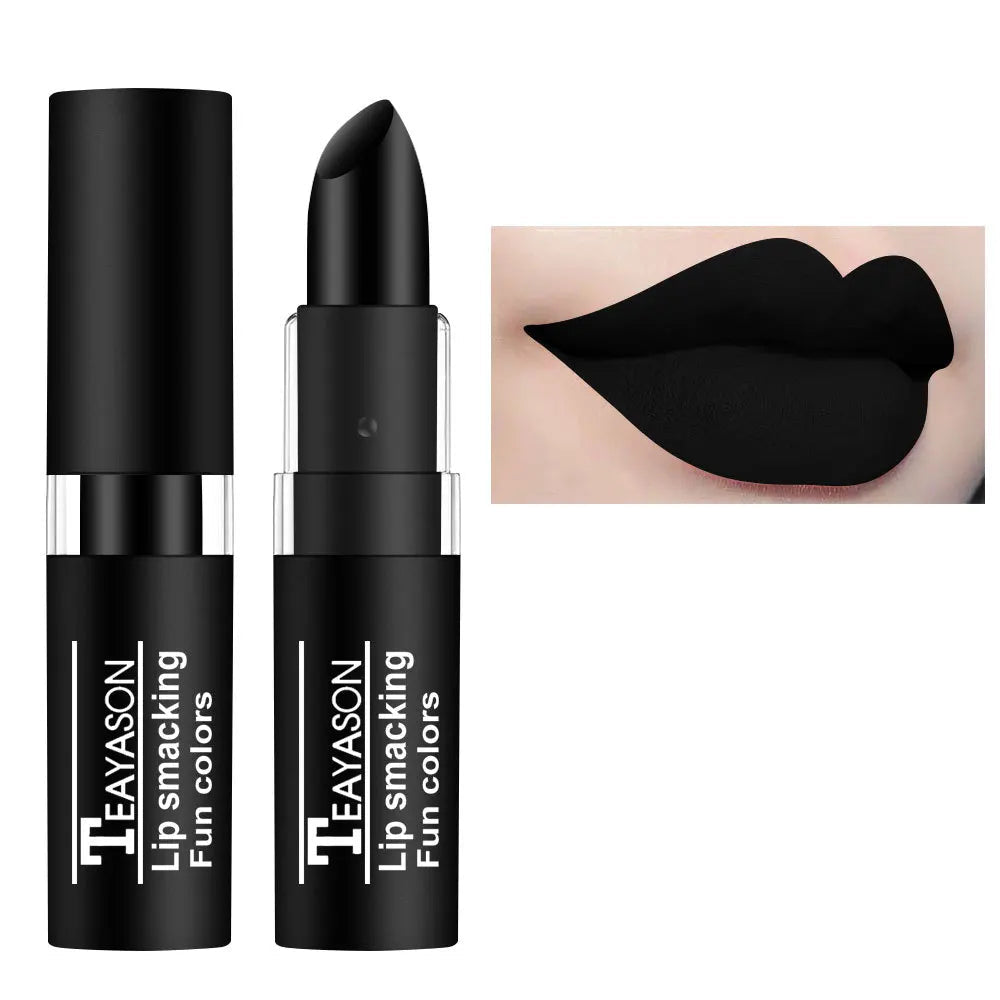 12-Shade Matte Lipstick Collection – Waterproof & Long-Lasting