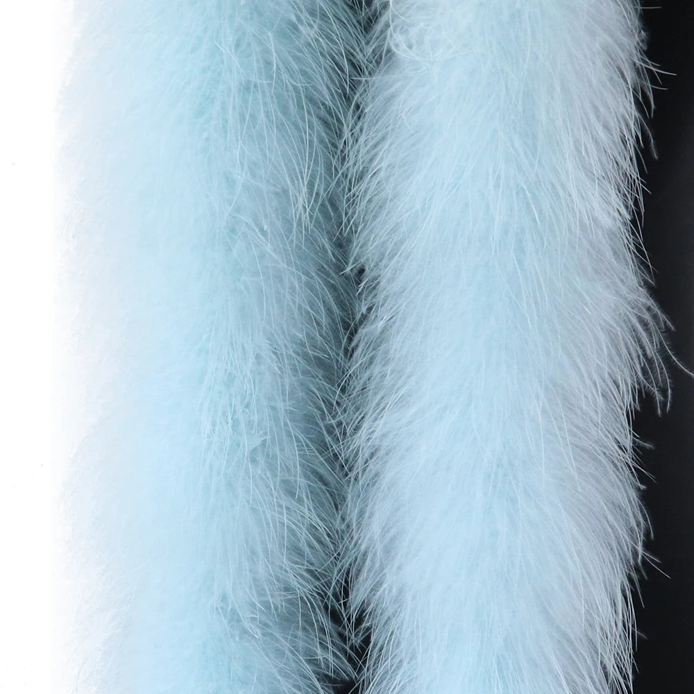 Fluffy Marabou Turkey Feather Boa – 2M | Drag, Party & Costume Accessory