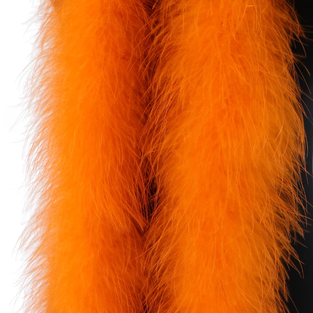 Fluffy Marabou Turkey Feather Boa – 2M | Drag, Party & Costume Accessory