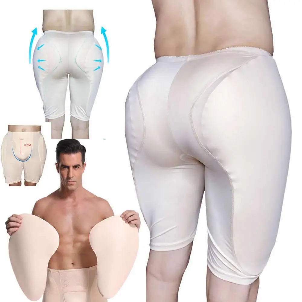 Premium Padded Butt Lifter Shapewear — Sculpting Booty Enhancer Shorts
