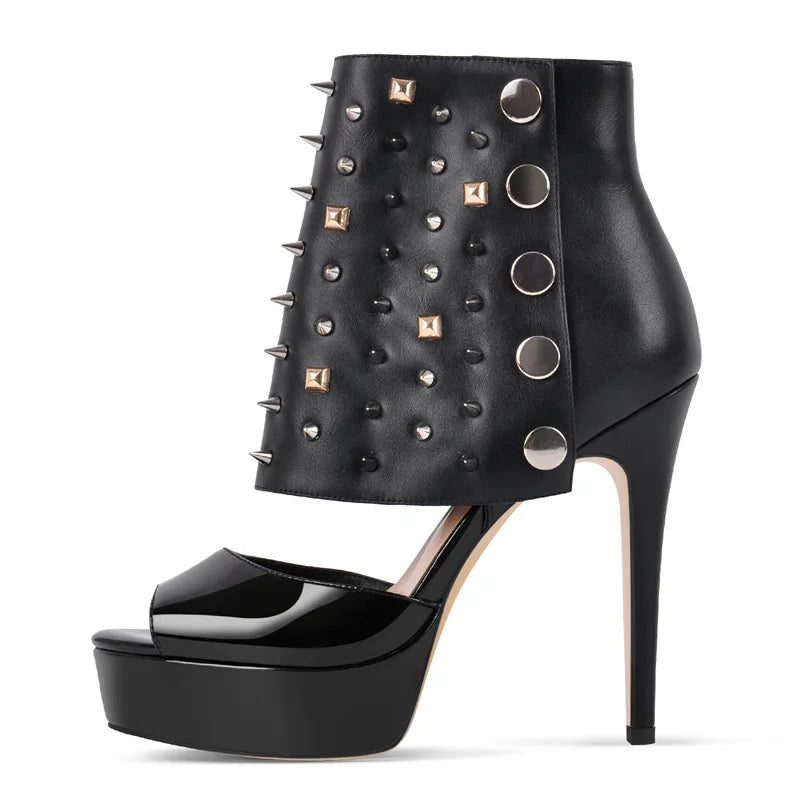 Spike Siren Platform Heels – Fierce Studded Drag Stilettos