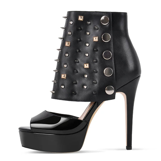 Spike Siren Platform Heels – Fierce Studded Drag Stilettos