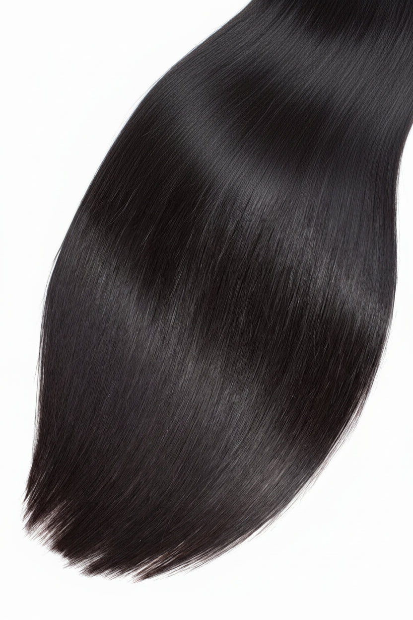 "Sleek & Serve" Brazilian Straight Human Hair Bundles – 9A Remy, 16–30"