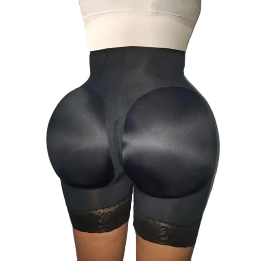 UPGRADED XXL Padded Hip & Butt Enhancer - Maximum Volume Body Shaper Shorts