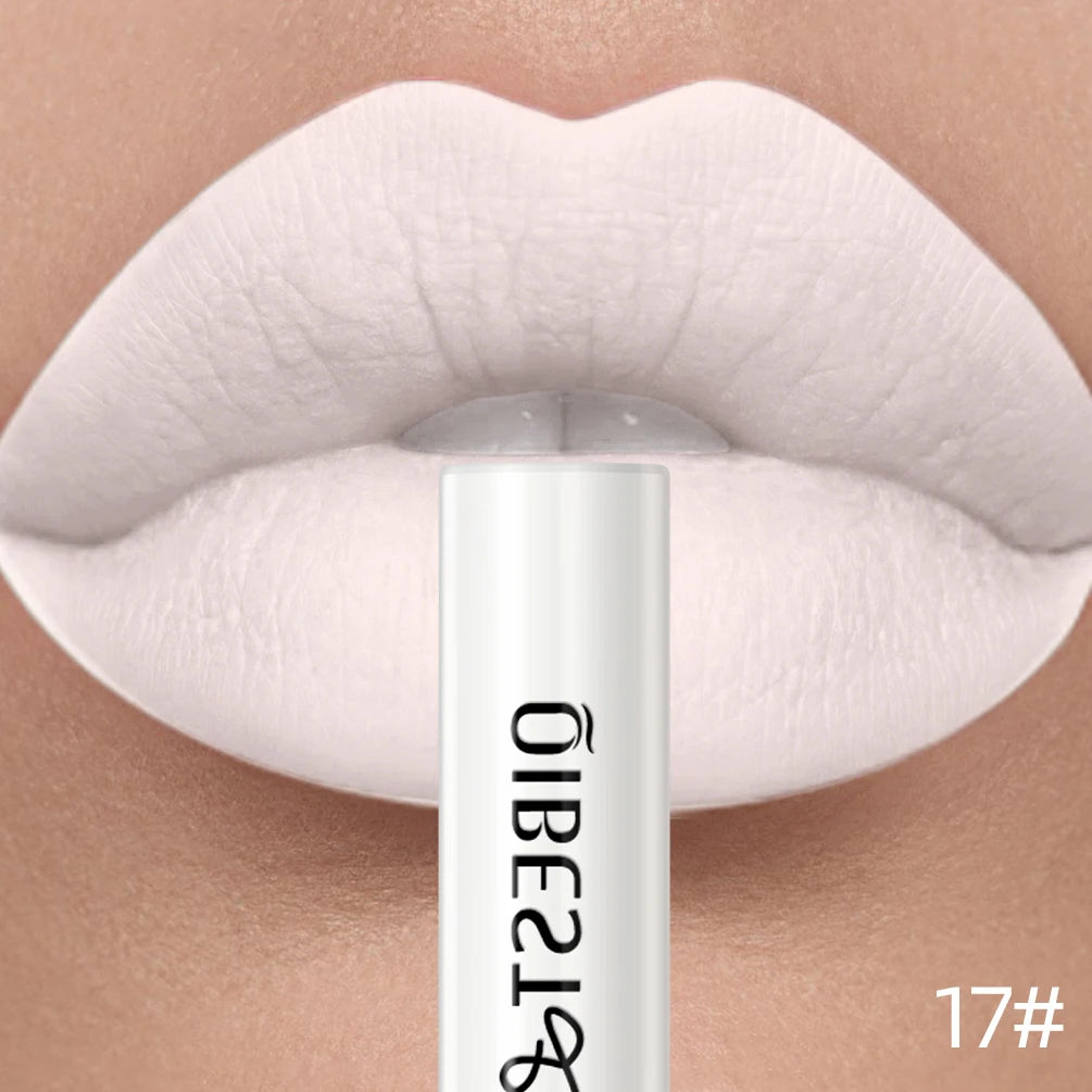 Velvet Matte Liquid Lipstick – 24 Shades, Waterproof Non-Stick Long-Lasting Lip Gloss