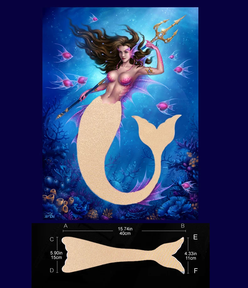 Reusable Mermaid Tucking Tape – Gaff Alternative for Drag, Trans & Crossdressing