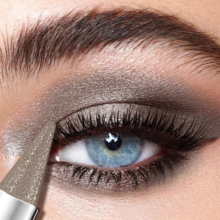 Waterproof Metallic Eyeshadow Stick – 12 Shades, High-Pigment Shimmer for Drag & Bold Eye Looks