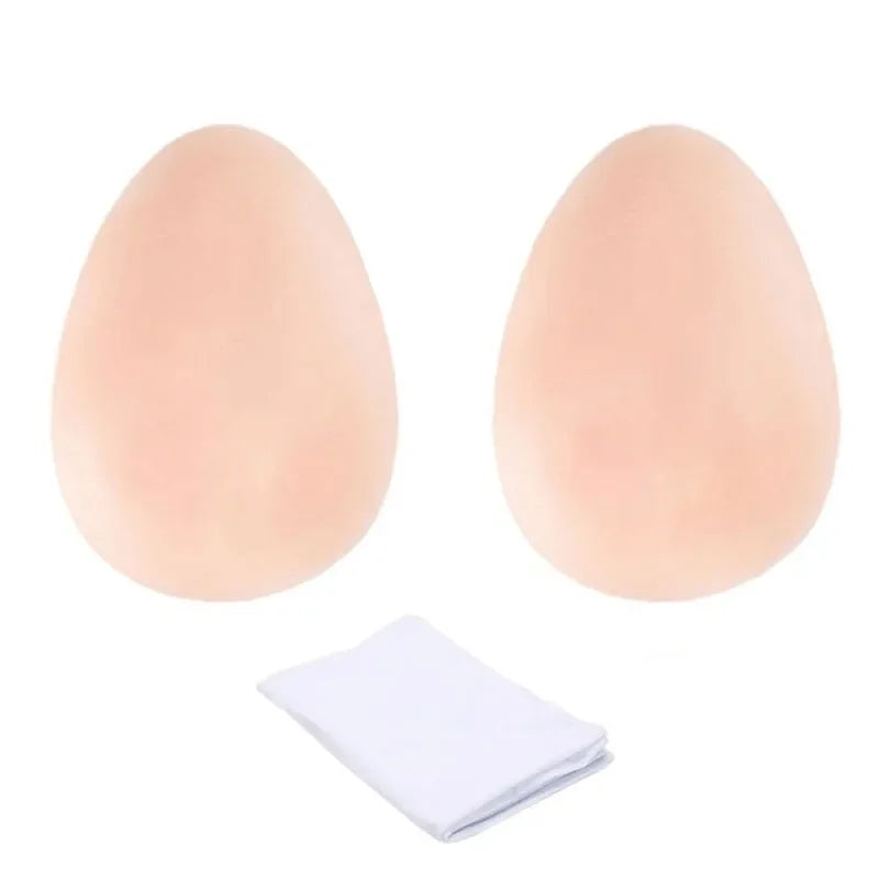 Silicone Buttock Pads for Drag & Cosplay – Round or Dripping Style, Sizes A–G