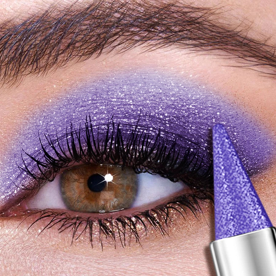 Waterproof Metallic Eyeshadow Stick – 12 Shades, High-Pigment Shimmer for Drag & Bold Eye Looks