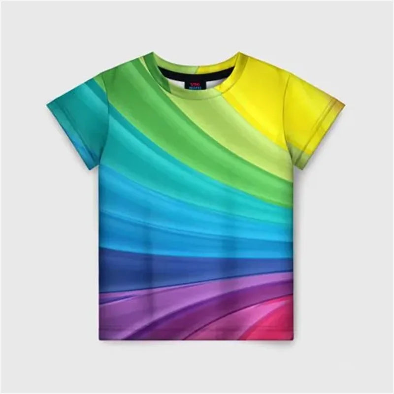 Rainbow Graffiti Pride T-Shirt | Neon Tie-Dye Festival Tee | Unisex XXS–6XL