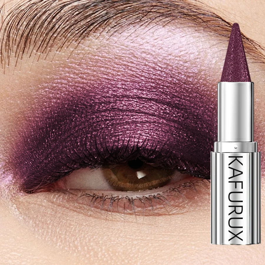 Waterproof Metallic Eyeshadow Stick – 12 Shades, High-Pigment Shimmer for Drag & Bold Eye Looks