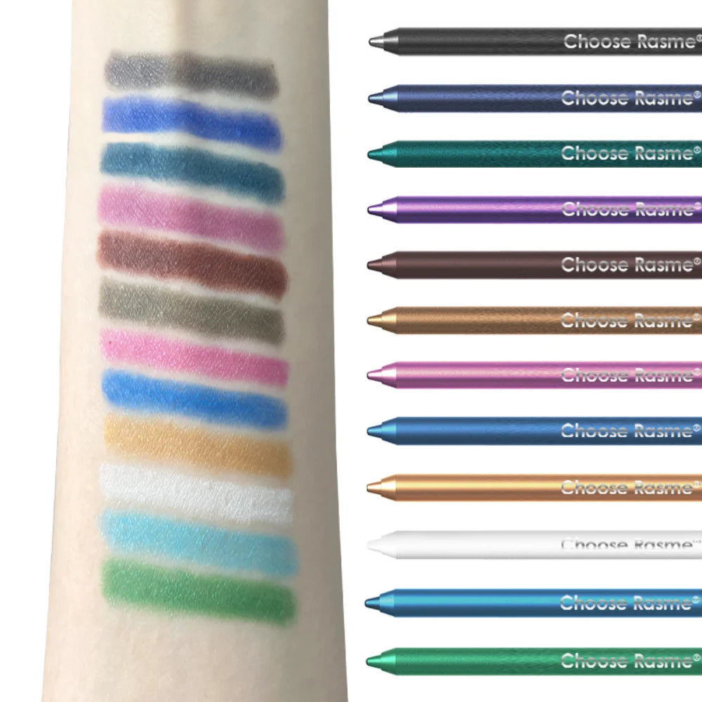 12-Piece Shimmer Eyeliner & Eyeshadow Pen Set | Waterproof