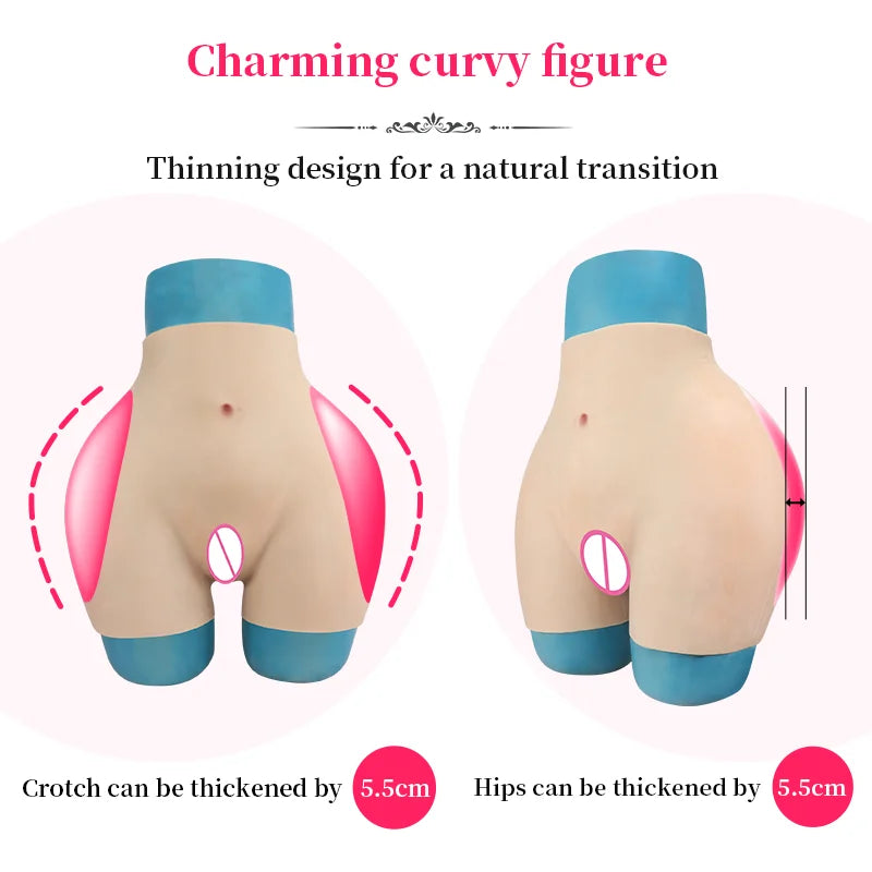Silicone Hip & Booty Enhancer Panty – Drag Queen Shapewear