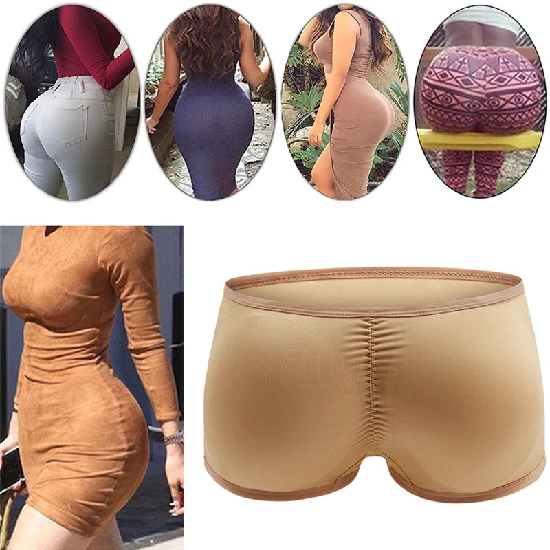 Seamless Padded Butt-Lifter Shorts – Instant Hourglass Boost