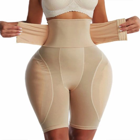 Booty Poppin' Hip Enhancer Shapewear - Padded Butt Lifter Shorts