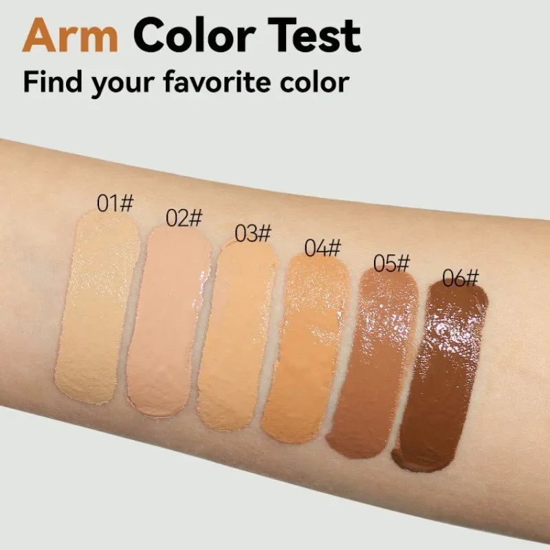 2-in-1 Liquid Foundation & Concealer — Matte, Full Coverage, Waterproof