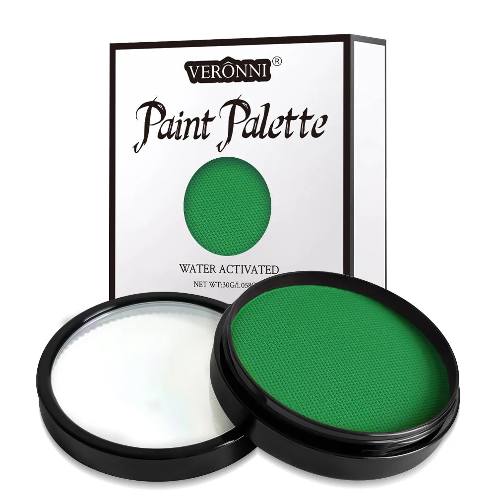 Water-Soluble Face & Body Paint with Brushes