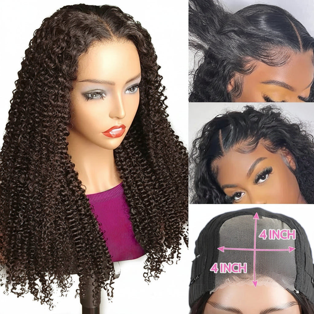 "Curl Theory" Kinky Curly Wear & Go Wig – HD Lace, Pre-Bleached Knots, Pre-Cut & Pre-Plucked